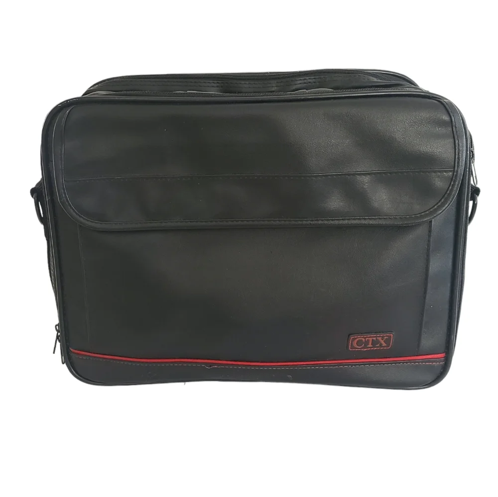 CTX Laptop Briefcase Business Bag Black